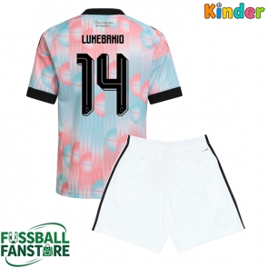 Belgien Dodi Lukebakio #14 Replik Auswärtstrikot Kinder WM 2026 Kurzarm (+ Kurze Hosen)